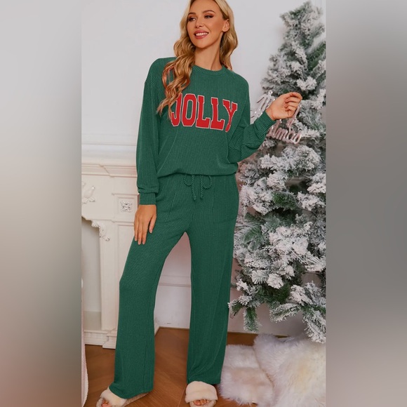 Jolly Corded long sleeve Christmas Set - Picture 1 of 3